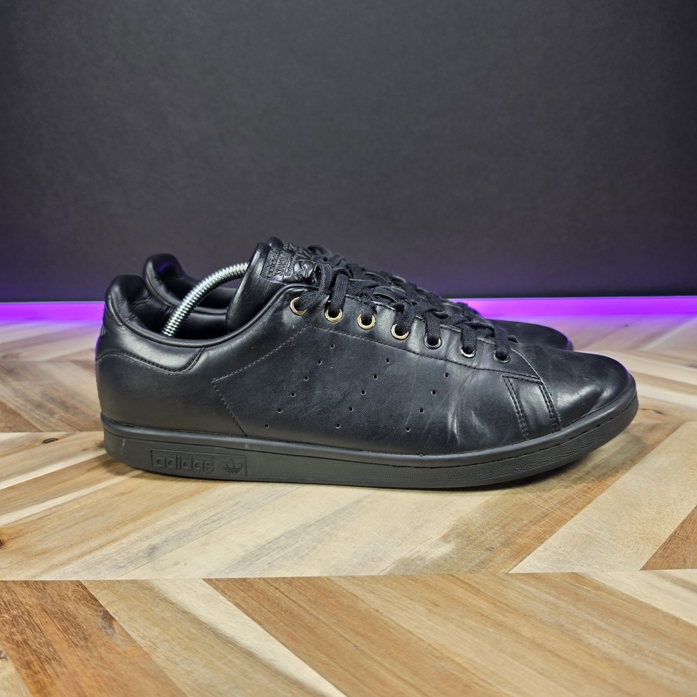 Adidas Stan Smith Men's 13 FX5500 White Black Vegan Primegreen Sneaker Shoes